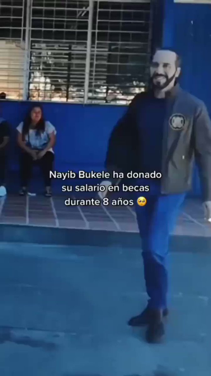 🇸🇻| ¿Sabías que el Presidente Nayib Bukele promueve tanto la educación que dona su sueldo a becas educativas desde hace 8 años, cuando era Alcalde en El Salvador?. ¡Si apoyas esta acción del Presidente Bukele déjame un ❤️🔃!