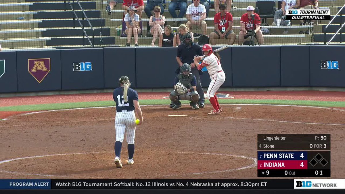B9 | STONER CALLS GAME ‼️ Sarah Stone | #IUSoftball