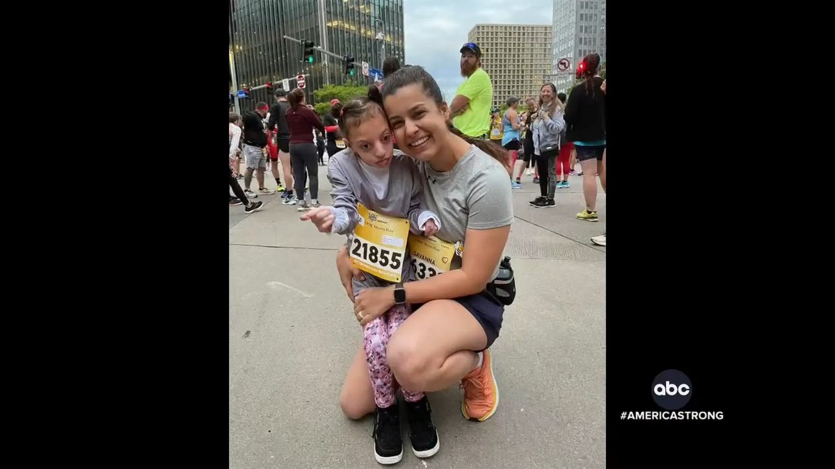 In Pittsburgh, Pennsylvania a special education teacher ran the half-marathon with her student and crossed the finish line together, #AmericaStrong. @davidmuir reports on their remarkable journey together.