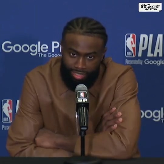 "The energy in the Garden has been, okay. At best. Game 7 if you there, or if you not there... I need you to be up, I need you to come with the energy because we gonna need every bit of it." Jaylen Brown has a message for us Celtics Nation 🗣️🗣️🗣️ Challenge accepted Jaylen Brown