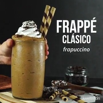El frappé es una bebida fría que se ha convertido en el hit de toda familia en la época de calor Receta 👉