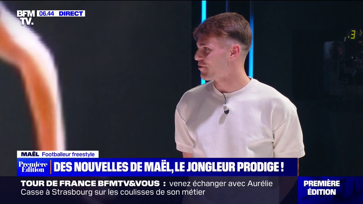 Des nouvelles de Maël, prodige du foot free-style Le choix de Marie Gentric
