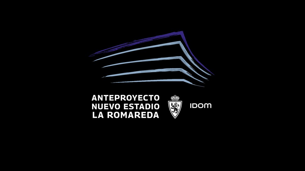 Aquí lo tenéis 🤍💙 🏟️ Os presentamos el anteproyecto del nuevo estadio de La Romareda