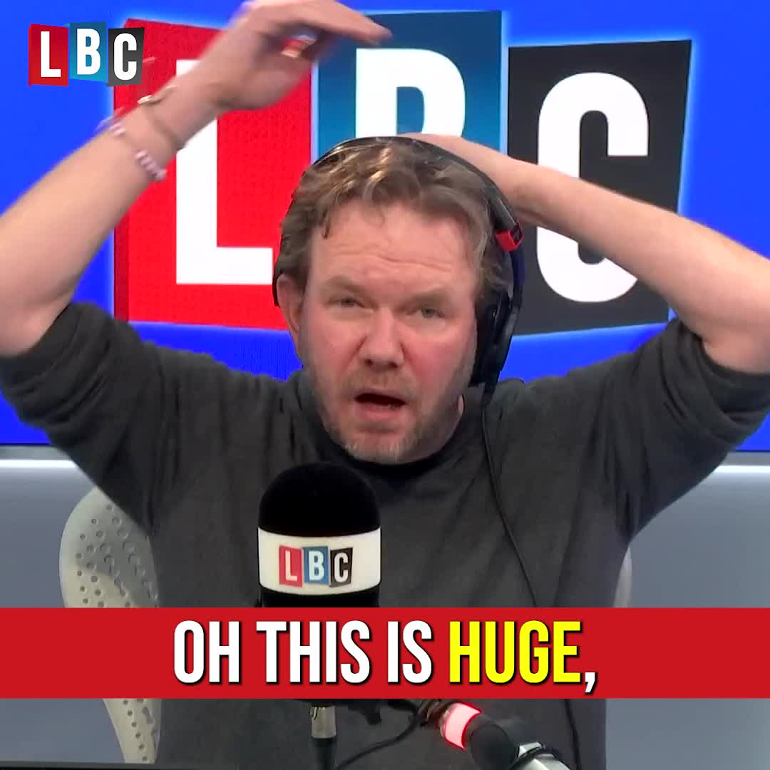 ‘People are being silenced, James!’ Caller Fiona tells James O'Brien that her teacher partner was threatened with disciplinary action by the school if he was arrested for protesting.