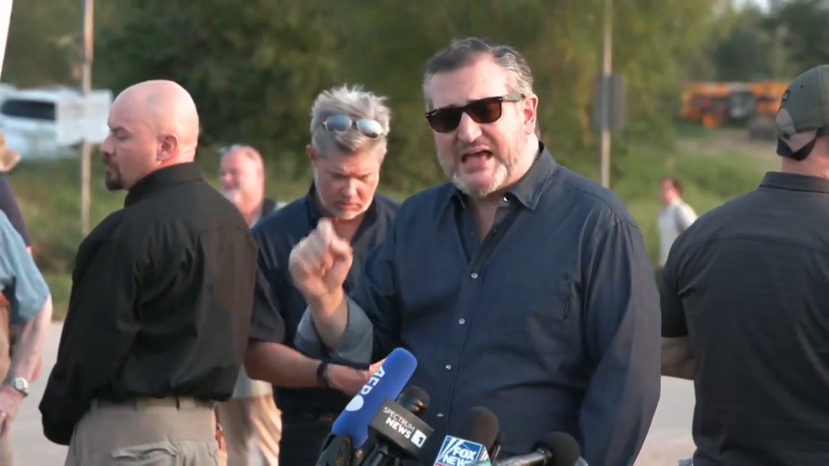 Sen. Ted Cruz on the worst humanitarian crisis at the border in U.S. history: “This is evil! And the reason you don’t see any Democrats here is they can’t defend this. They are counting on the press not to cover it. It’s wrong.”