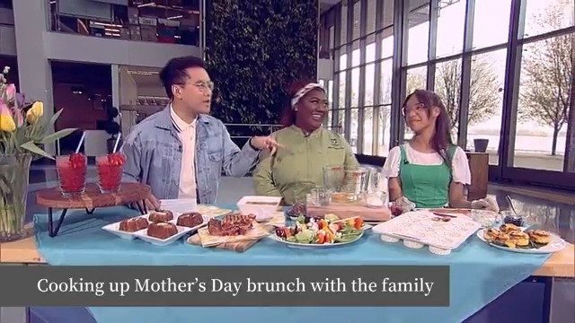 Ahead of #MothersDay this Sunday, chef Raquel Fox from @IslandGurlFoods joins Liem Vu to share some brunch recipes that the whole family can help pull together.