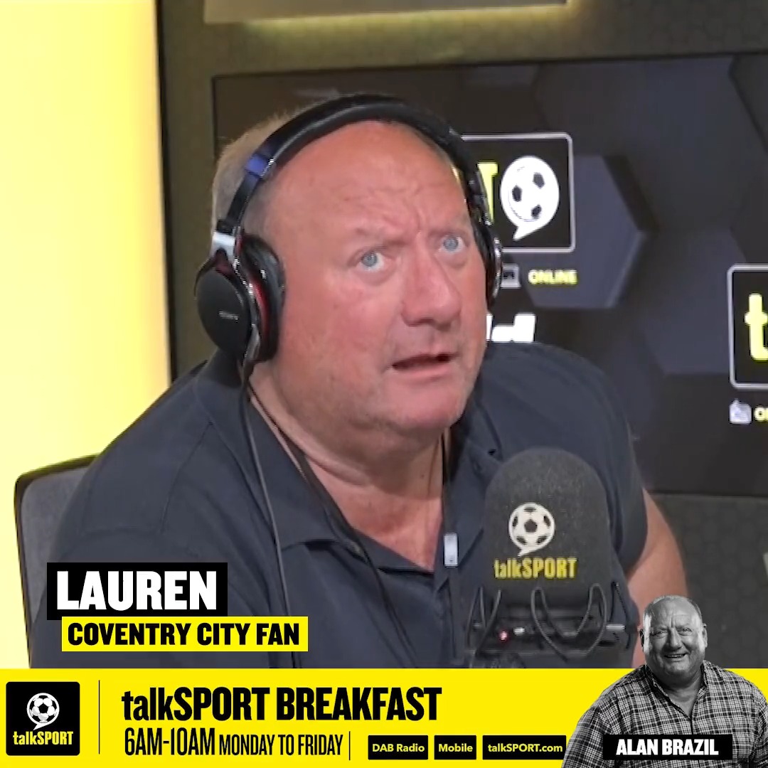 😳 Lauren: "My cousin is getting married on the same day as the Championship play-off final!" 🤣 Alan: "You can't change Wembley so she has to change her wedding, or you don't go!" Alan gives this #CCFC fan some important advice!
