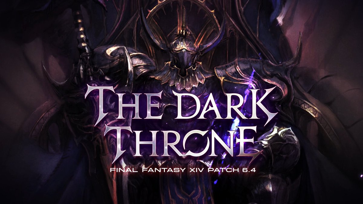 In shadow looms the usurper's seat. #FFXIV Patch 6.4 arrives Tuesday, May 23, 2023! Visit the special site ⚔️
