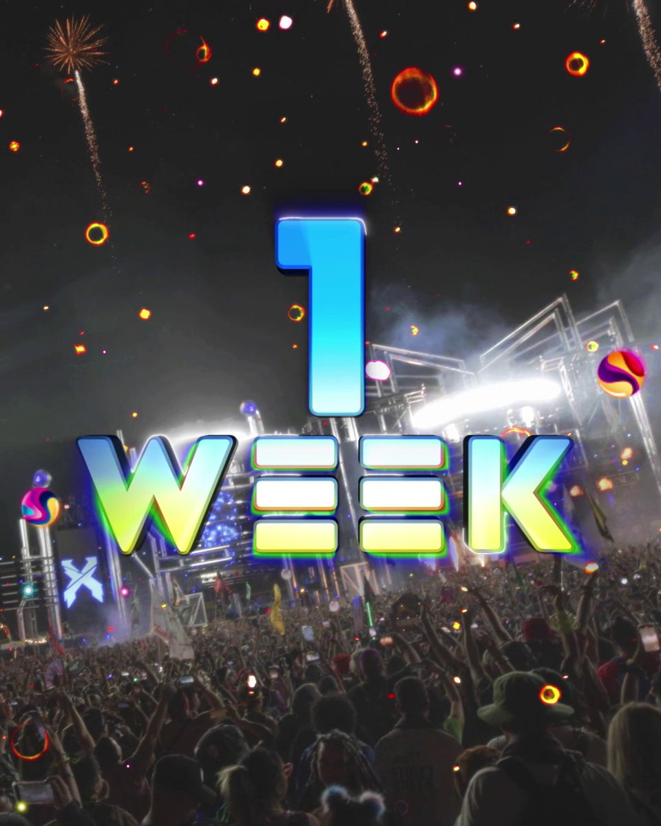 Emotions are heightening...✨⚡️ Only 1 WEEK until #EDCLV2023, Headliners!🎉 Tag your festival squad in the comments!👇 #EDCLV2023 · #kineticAWAKENING · #Insomniac30