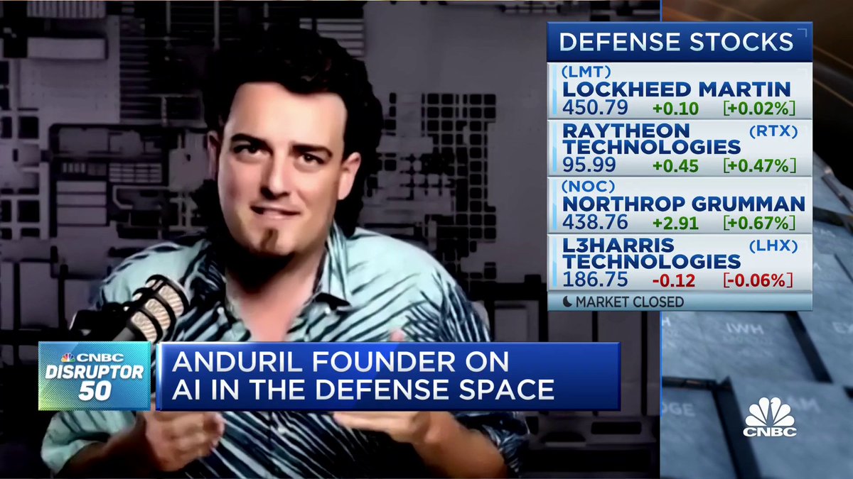 Our Morgan Brennan asks @AndurilTech Founder Palmer Luckey about #AI and how the company is deploying the technology #MissionAutonomy #battlefield #defense #weapons