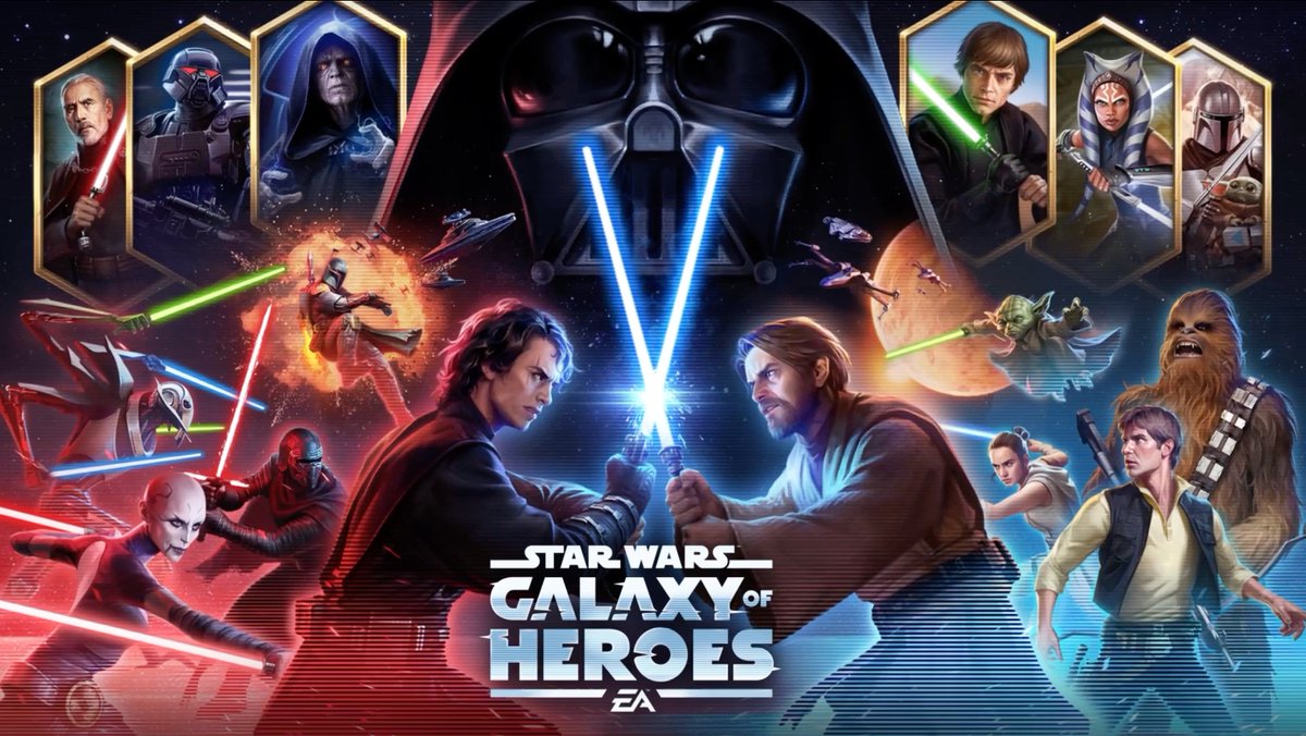 The sands of Tatooine are trembling with the might of the fearsome Krayt Dragon! Challenge this epic Raid boss with your Guild today in STAR WARS™: Galaxy of Heroes. Do you have what it takes to bring down this beast? #StarWars #StarWarsGalaxyOfHeroes