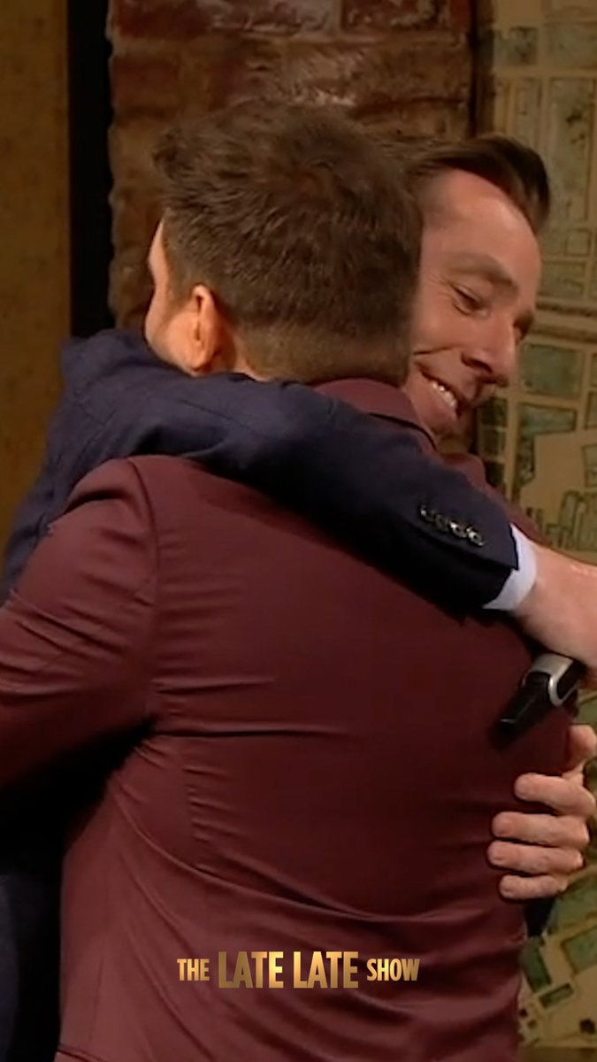 “I love you buddy!” 😭 Michael Bublé 🥰 #LateLate