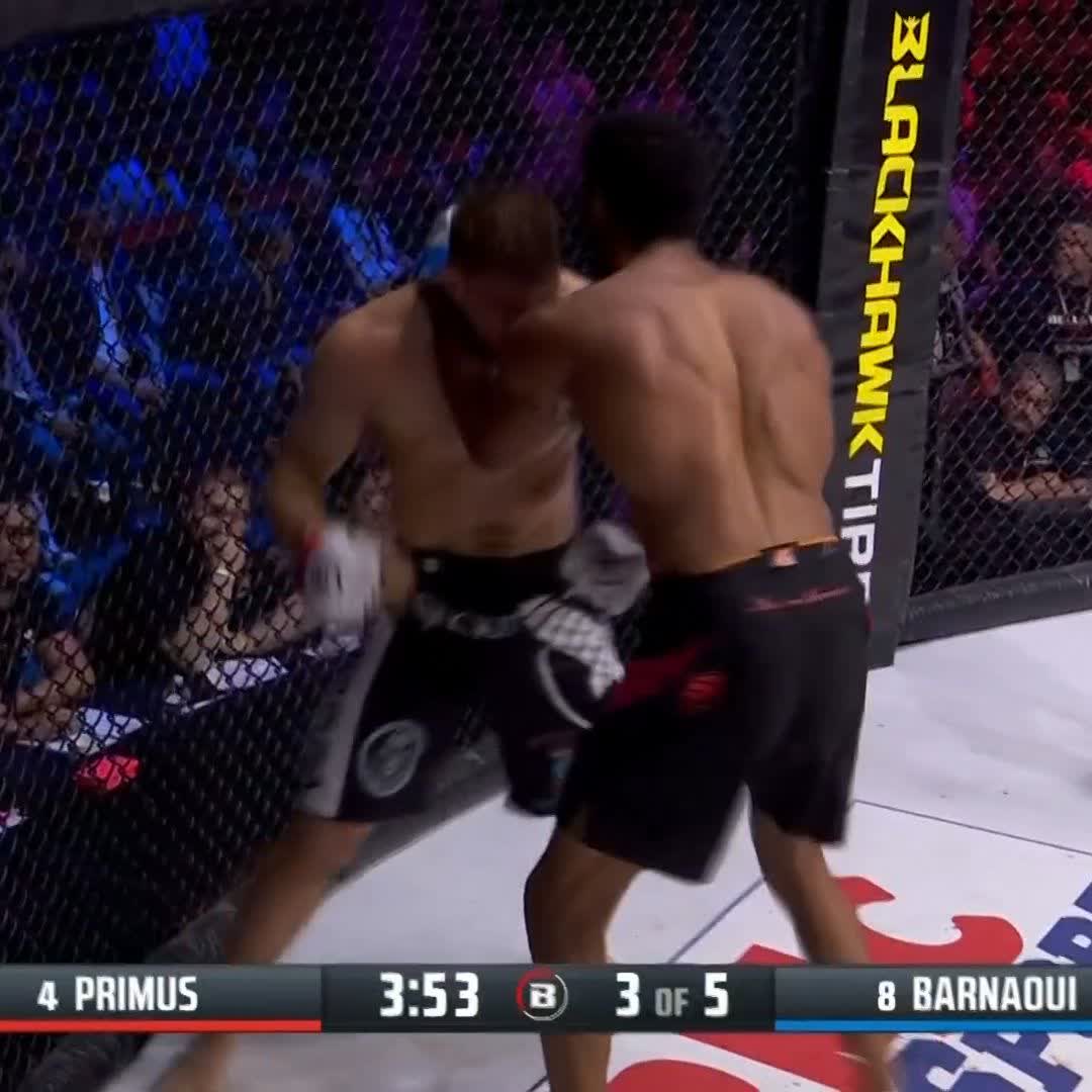 The Accor Arena is absolutely rocking for Brent Primus, vs. Mansour Barnaoui! #Bellator296 | 🇺🇸 @SHOsports | 🇫🇷 RMC Sport