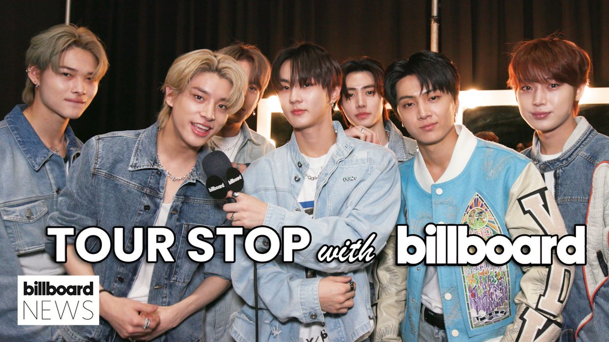 TOUR STOP with #BillboardNews: ENHYPEN OFFICIAL edition! 🎤 The boys go behind-the-scenes at their Las Vegas concert to chat about touring in the U.S., their relationship with Engenes and more! 🎶