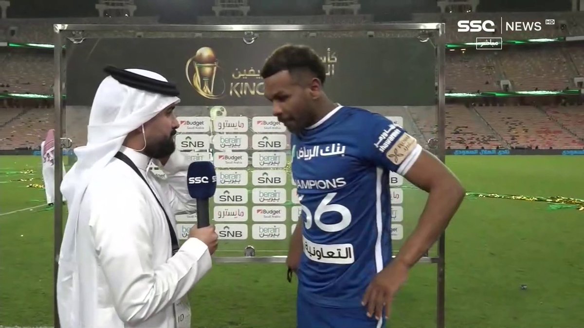 #برا_18 | علي البليهي - لاعب نادي #الهلال: أنا من يحدد من يأخذ الدوري في مباراتنا أمام #الاتحاد، وألخص أحداث الموسم في هدفي اليوم #SSC