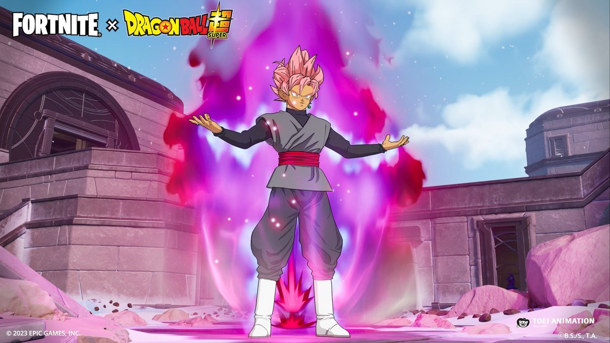 Turn anger into runaway power! Goku Black appears on the Island – powered up to Super Saiyan Rosé and ready to fight!