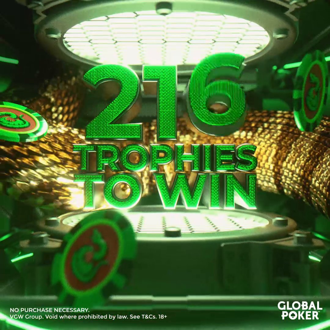3⃣ followers will PLAY FOR FREE in tomorrow's GC30M & SC90K GTD #GPCRATTLE events! Just ❤️ & RT, then comment your #GLOBALPOKER username. 🐍 🏆 3⃣ more winners will be drawn if this gets 6⃣6⃣ RTs by 12:01 AM ET tomorrow, 5/14. NO PURCHASE NECESSARY.