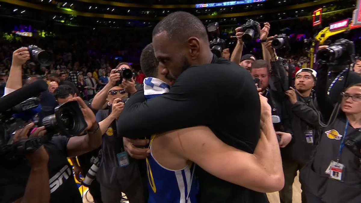 Steph x Bron Two legends 🤝