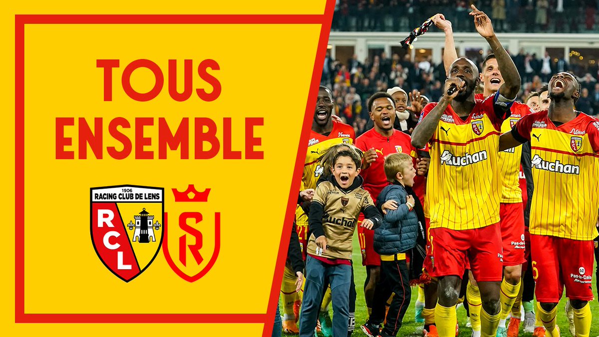 𝑀𝑒̂𝑚𝑒 𝑎̀ 1⃣0⃣, 𝑜𝑛 𝑗𝑜𝑢𝑒 𝑎̀ 1⃣2⃣ ❤️💛 #FierDEtreLensois #RCLSDR
