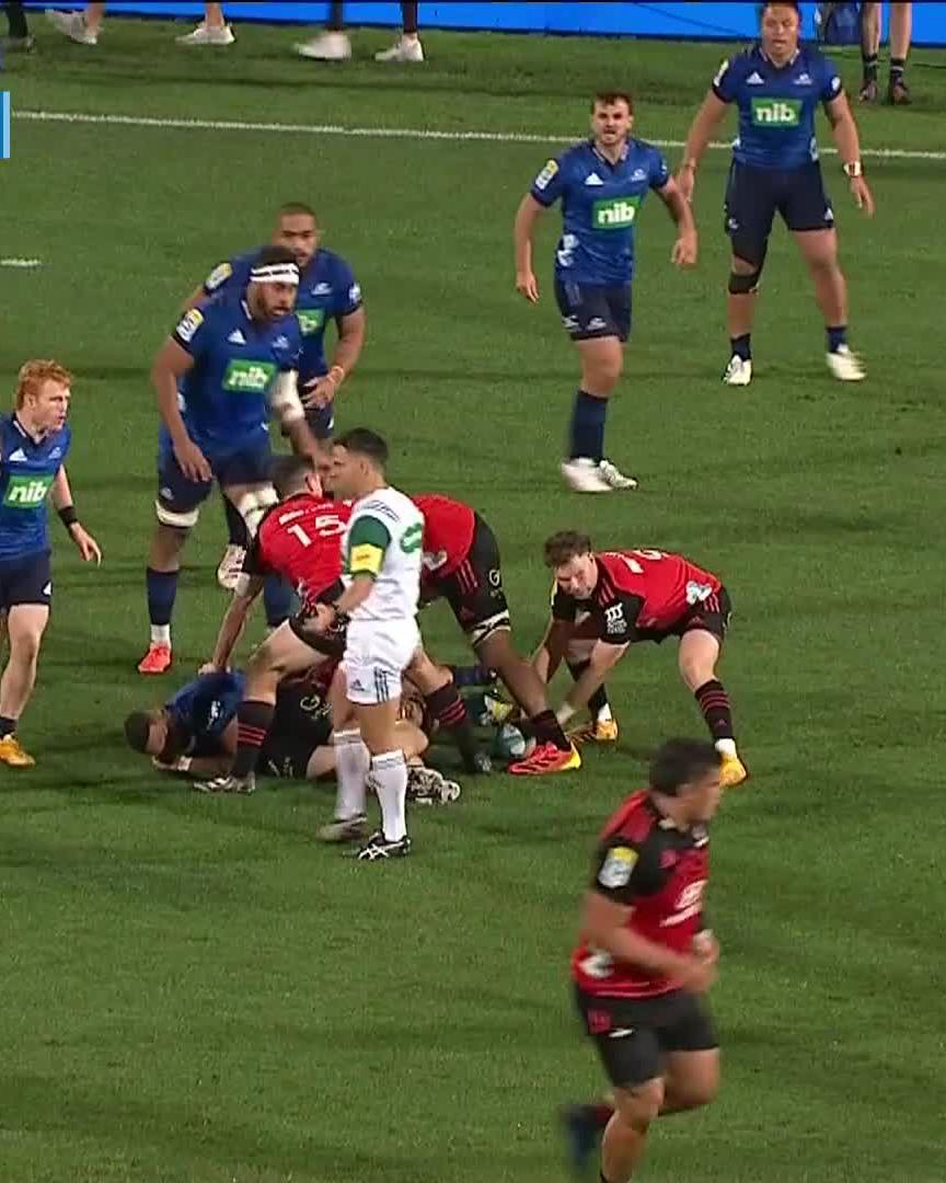 .Crusaders bring the razzle dazzle ✨ #CRUvBLU #SuperRugbyPacific