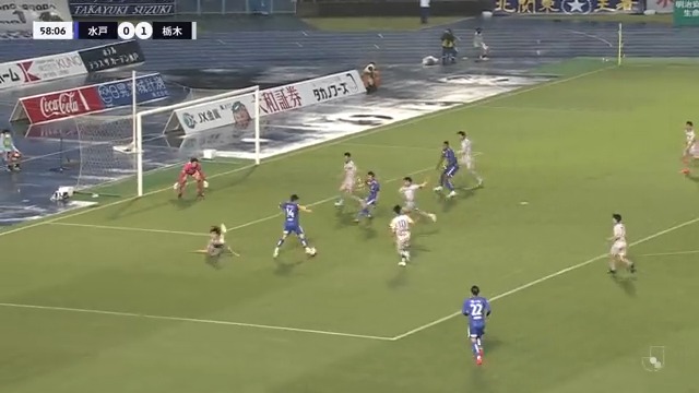 🎦 ゴール動画 🏆 明治安田生命Ｊ２リーグ 第15節 🆚 水戸vs栃木 🔢 1-1 ⌚️ 59分 ⚽️ 小原 基樹（水戸) #Ｊリーグ #水戸栃木