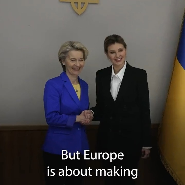 🇪🇺🇺🇦 Ukraine has been fighting for the European values that we celebrate on 9 May. Some might think it is impossible to talk about a free and peaceful Ukraine in Europe. But Europe is about making the impossible possible. And so is Ukraine. #StandWithUkraine
