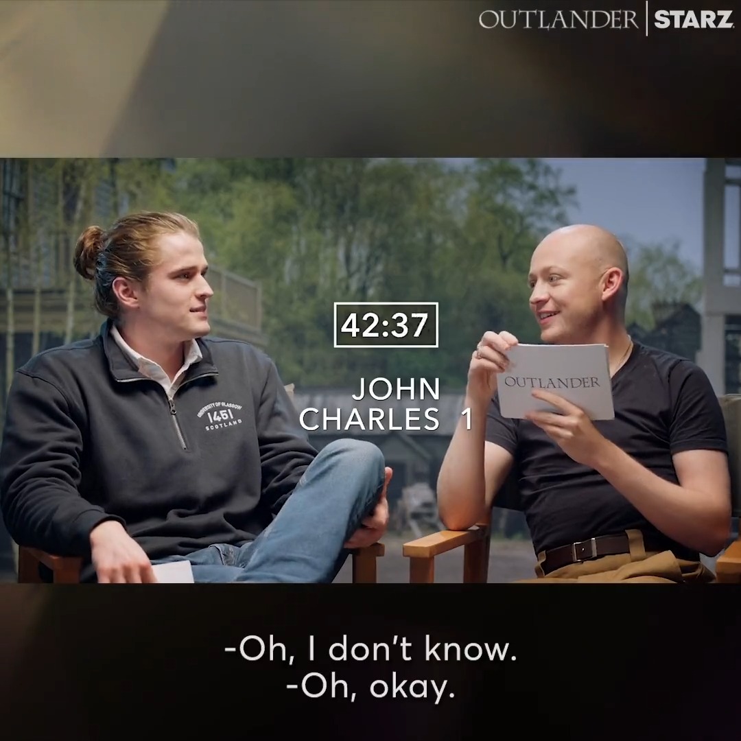 Living for John's impression of "Jesus H. Roosevelt Christ!" #Outlander