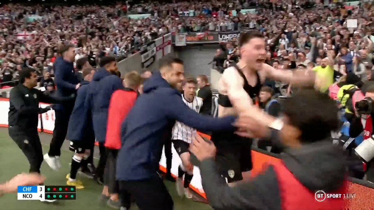 Cerwyn Scott sends Notts County FC (P) back into the Football League 🚀