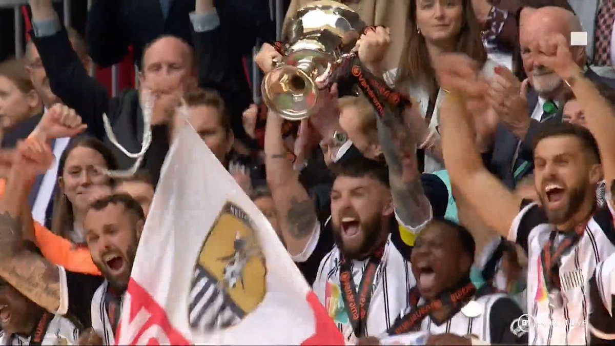 The National League play-off winners 2023: Notts County FC (P) 🏆