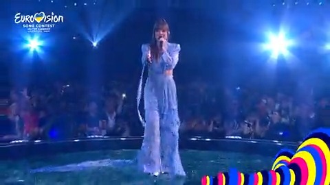 Estonia's Alika, superb singer and telepathic piano player 💙 Such talent! 🇪🇪 #Eurovision