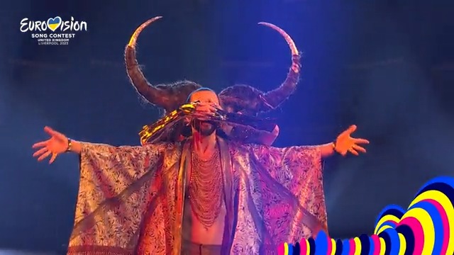 Moldova's Pasha with an absolute BANGER 🪈🇲🇩 #Eurovision