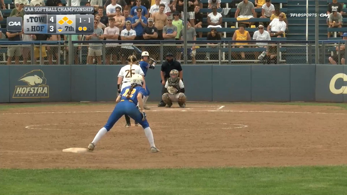 WALK OFF‼️ WALK OFF‼️ WALK OFF‼️ Hofstra Pride Athletics are #CAAChamps #NCAASoftball #SCTOP10