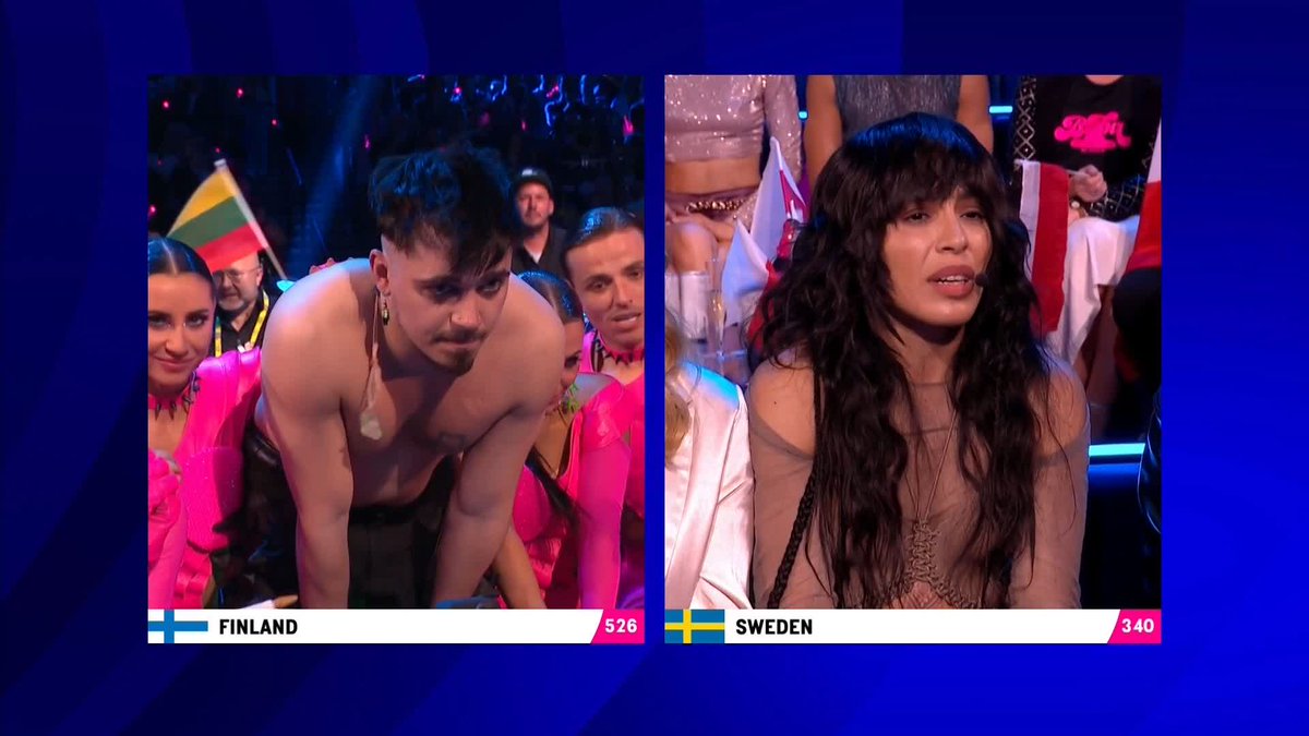 That winning moment! ๐ธ๐ช #Eurovision