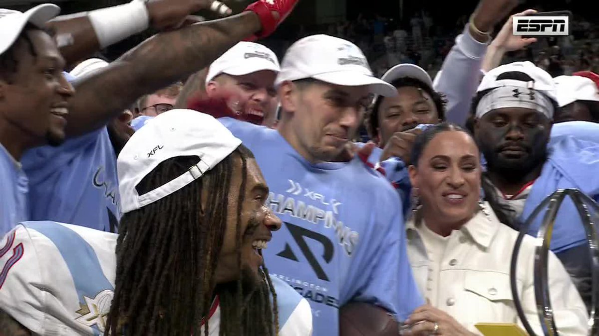 The #XFLChampionship MVP: Luis Perez 🏆