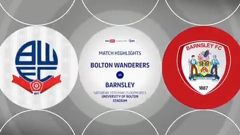 A first leg that leaves everything to play for between Bolton Wanderers and Barnsley FC... #EFLPlayOffs | #StepUp | #SkyBetLeagueOne