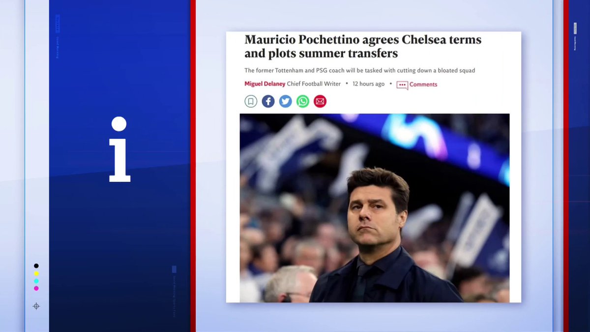 "They've got the perfect manager for where they are." 💭 Is Mauricio Pochettino the right fit for Chelsea? 🔵