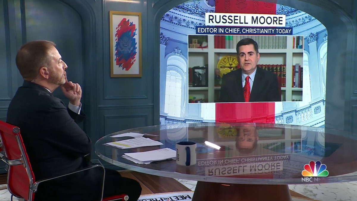 WATCH: Russell Moore says dismissing Trump's sexual abuse verdict has "devastating implications." "Think about the teenage girl in a church somewhere who's being abused by her youth pastor. ... She hears not only that, but when the victim is ridiculed ... the response is laughter."