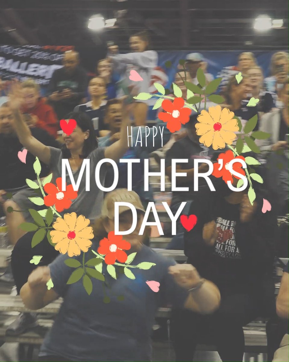 Shout out to all the volley moms out there! Thank you for all you do! 💛 #MothersDay