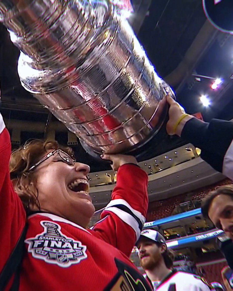 You don't raise the Cup without the woman who raised you. Happy Mother's Day.