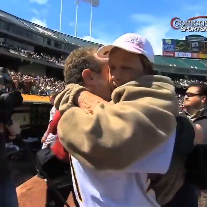 13 years ago on Mother’s Day, Dallas Braden threw a perfect game. His grandma, who raised him after his mom passed away from cancer, was in attendance that day ❤️