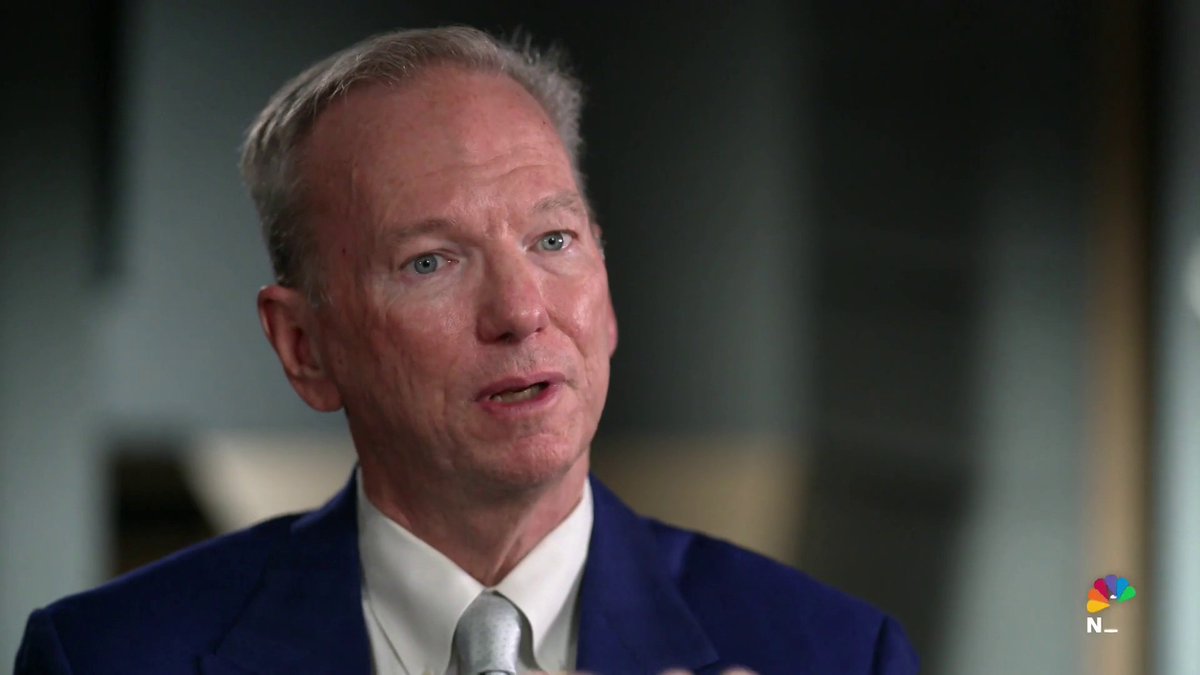 WATCH: Former Google CEO Eric Schmidt tells #MTP Reports the companies developing AI should be the ones to establish industry guardrails — not policy makers. “There’s no way a non-industry person can understand what’s possible.”