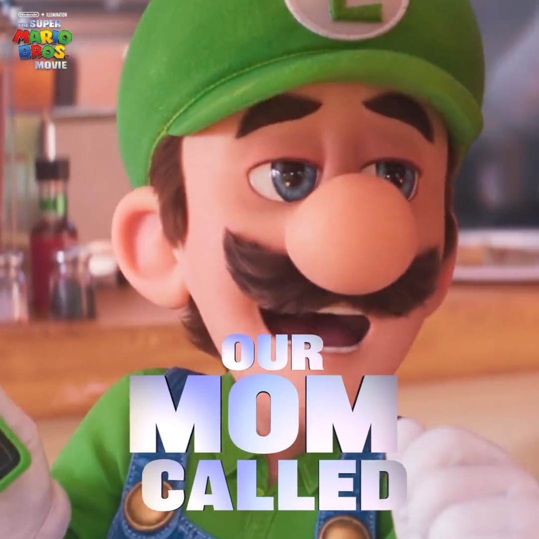 Now go call your mom back #MothersDay #SuperMarioMovie