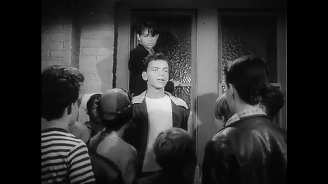 Frank Sinatra in 'The House I Live In', a 10-minute short film made in 1945 to oppose anti-Semitism at the end of World War II.