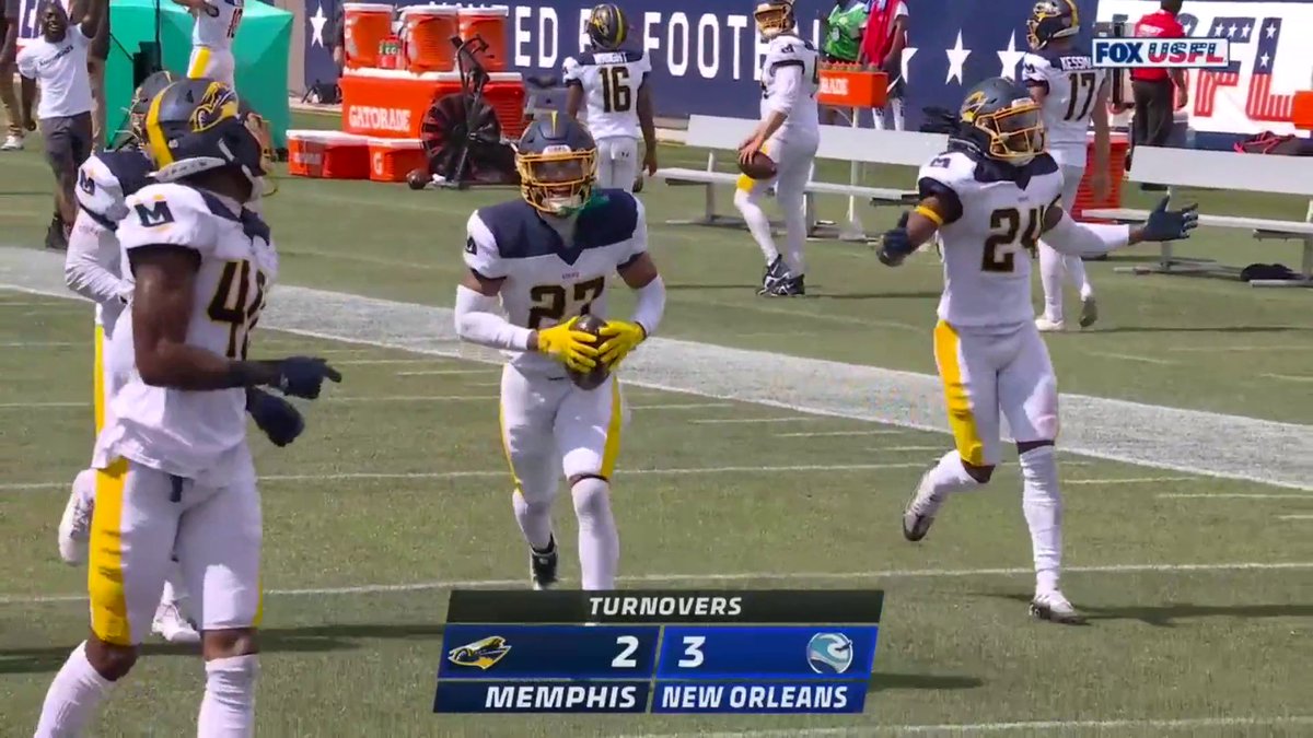 Kyree Woods with the INT!!!