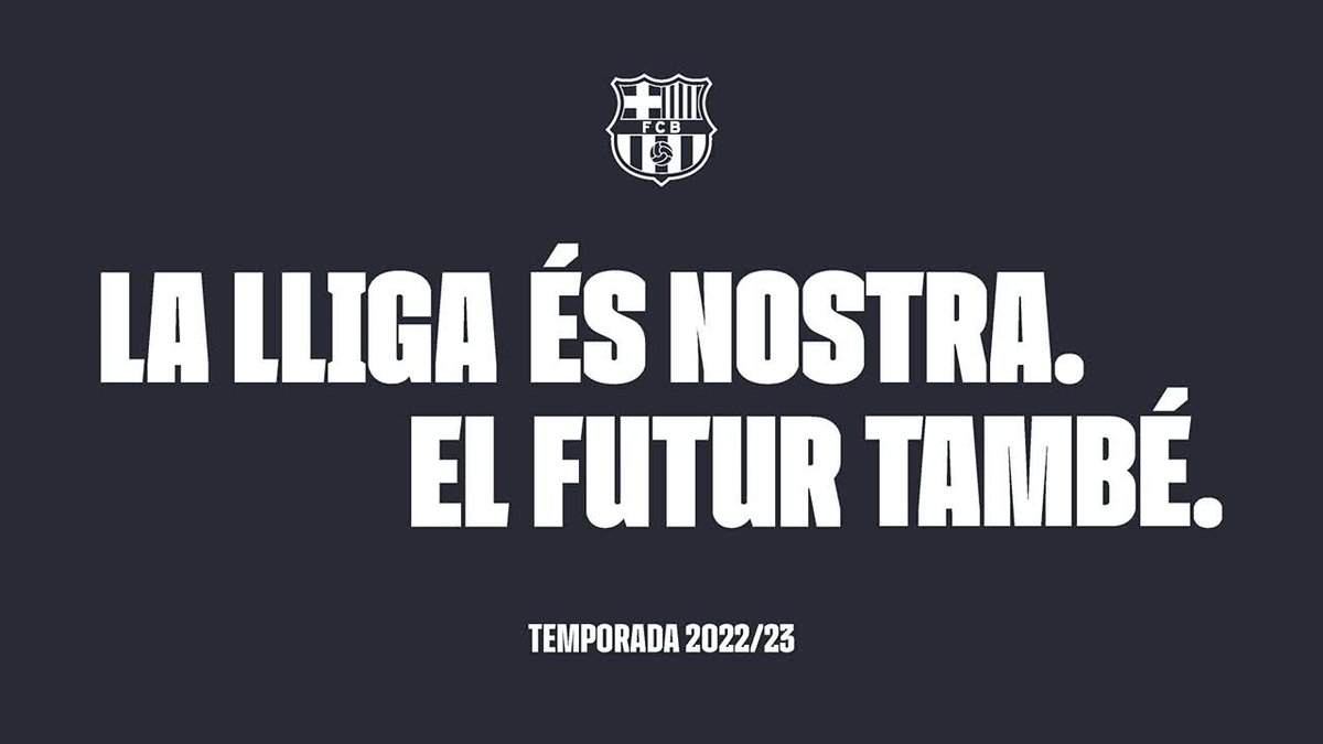 La Liga is ours. So is the future.