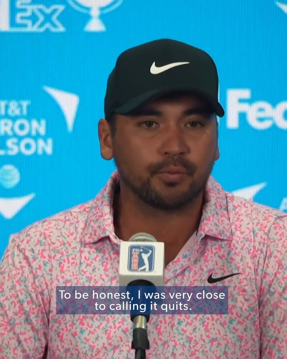 Trials and tribulations. Jason Day discusses his journey and nearly walking away from the game.