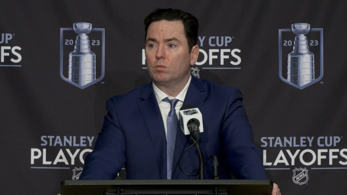 "We win as a team &amp; we don’t win as a team. We stick together." Jay Woodcroft addresses the media at Rogers Place. Enterprise | #LetsGoOilers