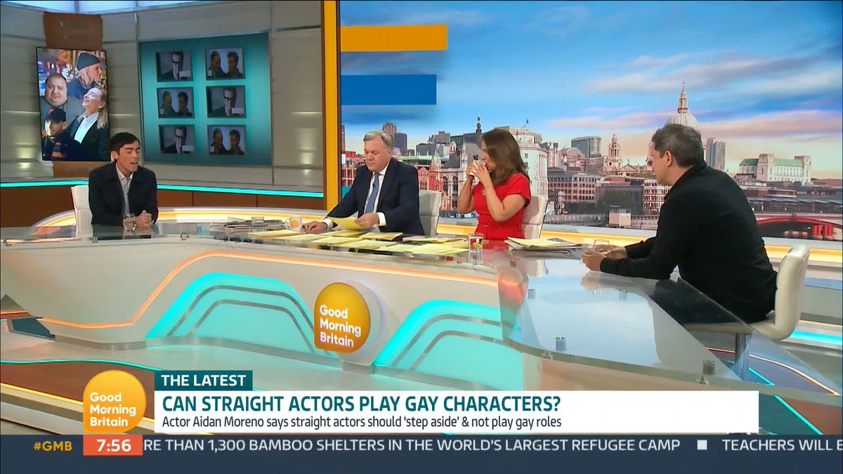 'The representation should be the truest voice of a marginalised community.' Actor Aidan Moreno believes straight actors should 'step aside and let the gay and trans community represent themselves'. But can you only play a part if you have lived experience of it?