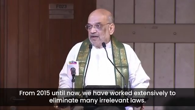 मोदी सरकार ने हजारों अप्रासंगिक कानूनों को निरस्त करके समाज और अदालतों को कानूनों के जाल से मुक्त किया। The Modi government has freed society and the courts from a web of laws by repealing thousands of irrelevant legislations.