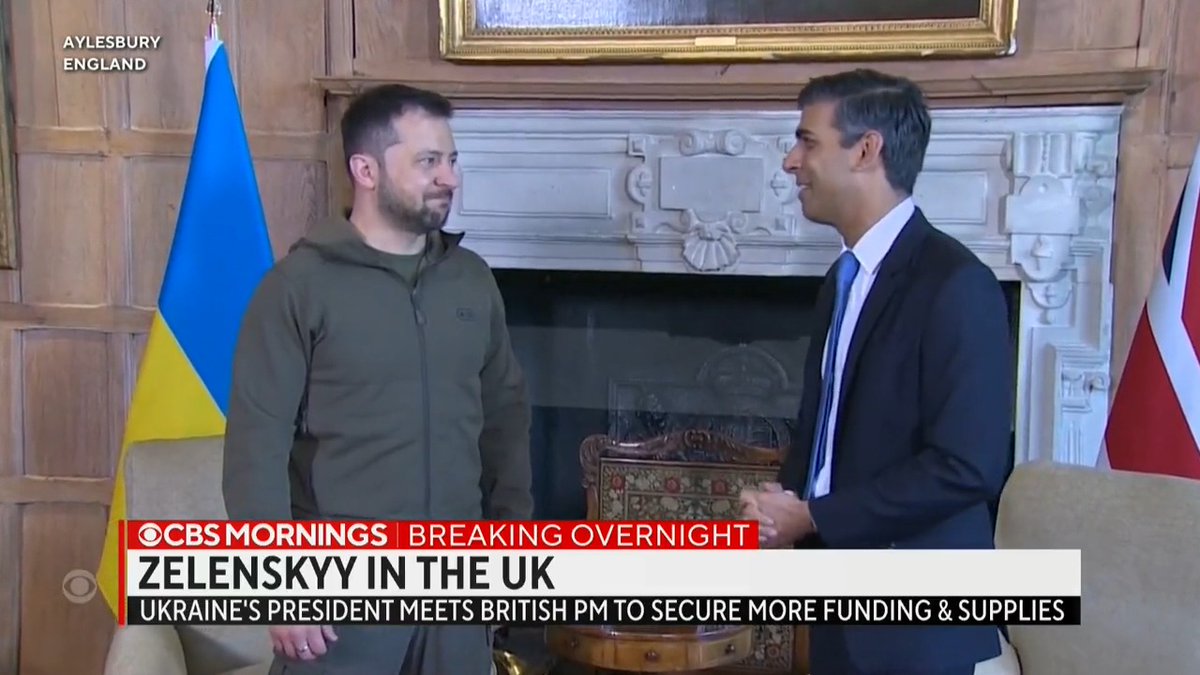 Pres. Zelenskyy is in the U.K. today, looking for more weapons as Ukrainian troops claim to be making advances in a key city. It is the latest stop on Zelenskyy’s tour of Western Europe, ahead of a planned counter-offensive on Russian positions.